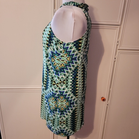 Laundry by Design Print Halter Mini Dress - Picture 3 of 7